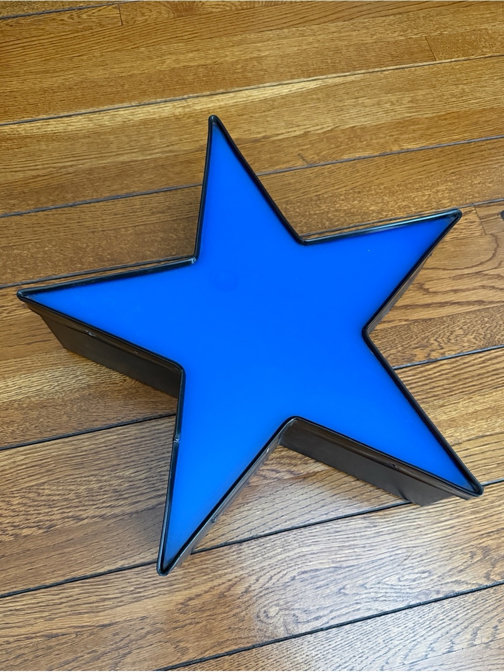 💙Vintage Industrial Metal Star Light Box Sign